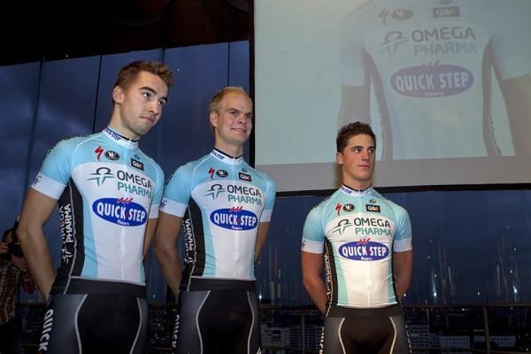The 2012 kit for Omega Pharma-Quick Step.