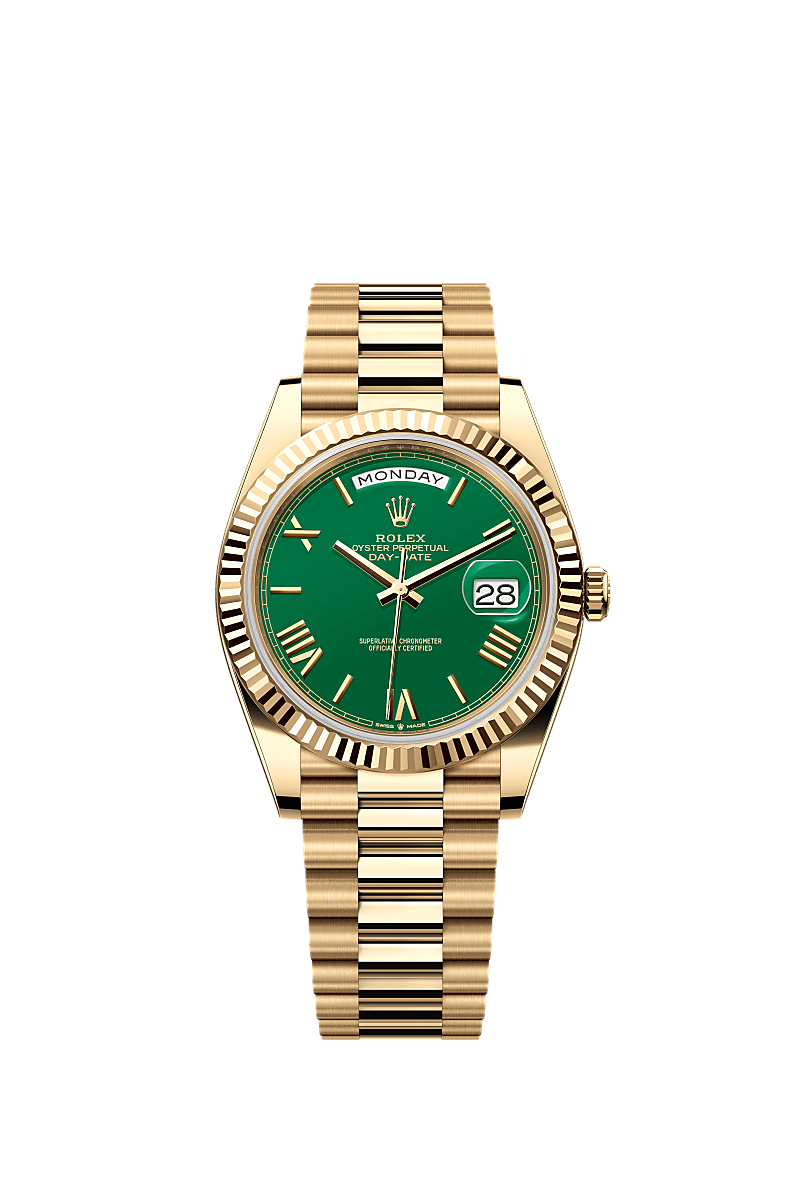 Rolex Day-Date 40 Watch: 18 Kt Yellow Gold - M228238-0061