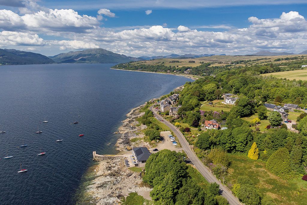 Riverside properties for sale: Craigrownie House, Shore Road, Cove, Helensburgh, Argyll and Bute.