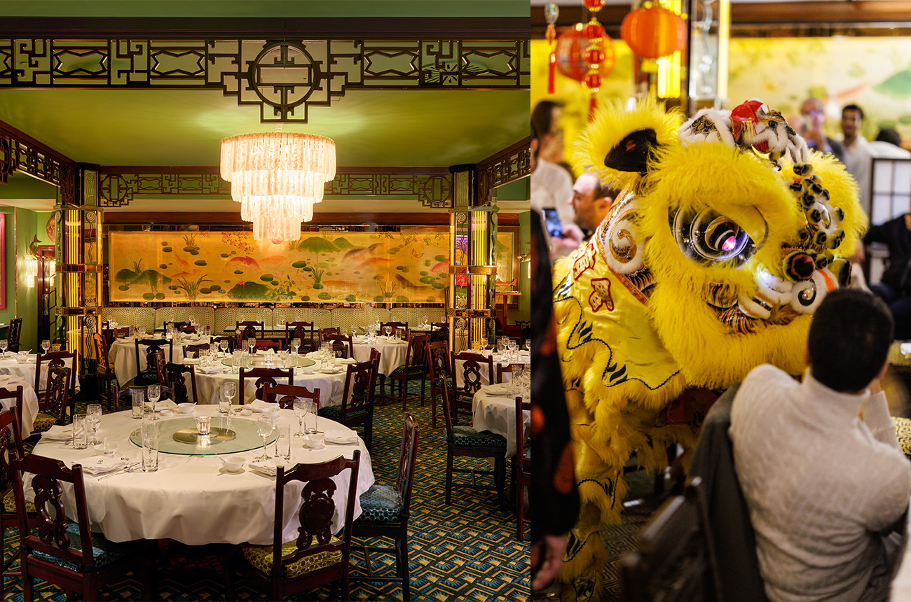 Traditional lion dance performances is taking place on 17 and 18 February at China Tang at The Dorchester.
