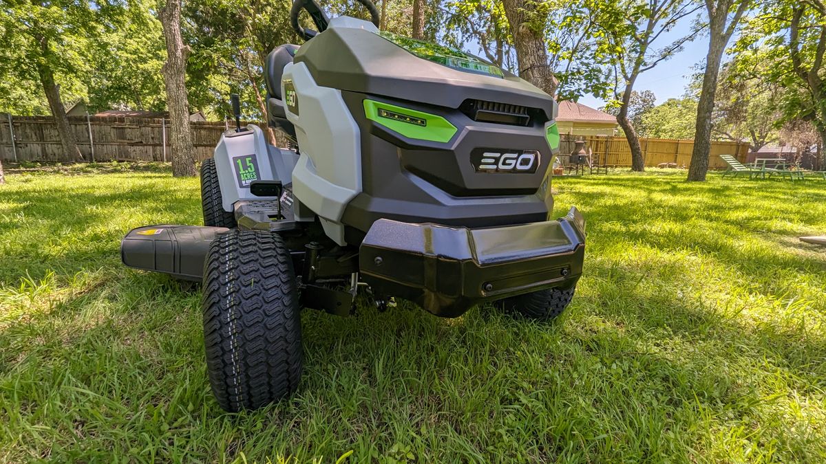 EGO TR4204 Power+ 42in T6 Lawn Tractor review: a battery-powered riding ...