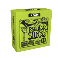 Ernie Ball Regular Slinkys (4-pack)
