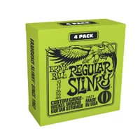 Ernie Ball Regular Slinkys (4-pack)