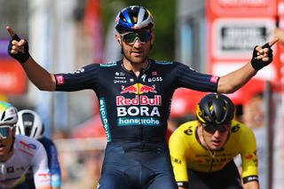 Tour de Wallonie: Jordi Meeus powers to stage 1 sprint win