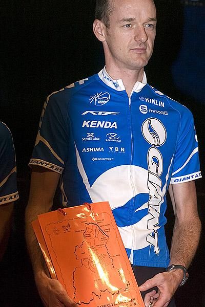 Irishman David McCann is back again for another crack at the tour with the Giant Asia Racing Team who were overall team champions of the tour in 2007.