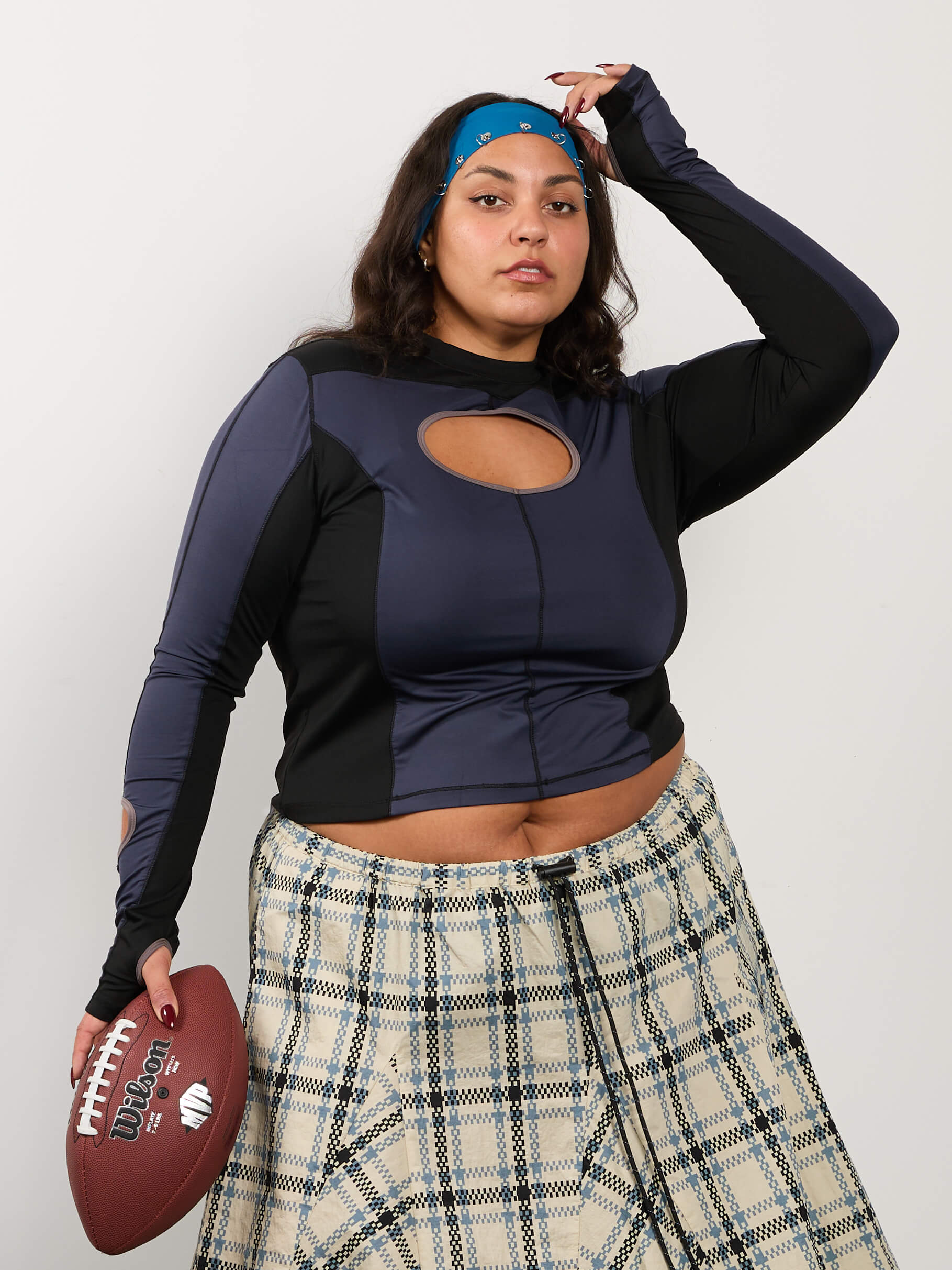 Kkco X Brz - Paneled Kickback Layer in Midnight