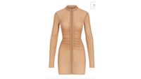 SKIMS Mesh Long Sleeve Ruched Dress
RRP: