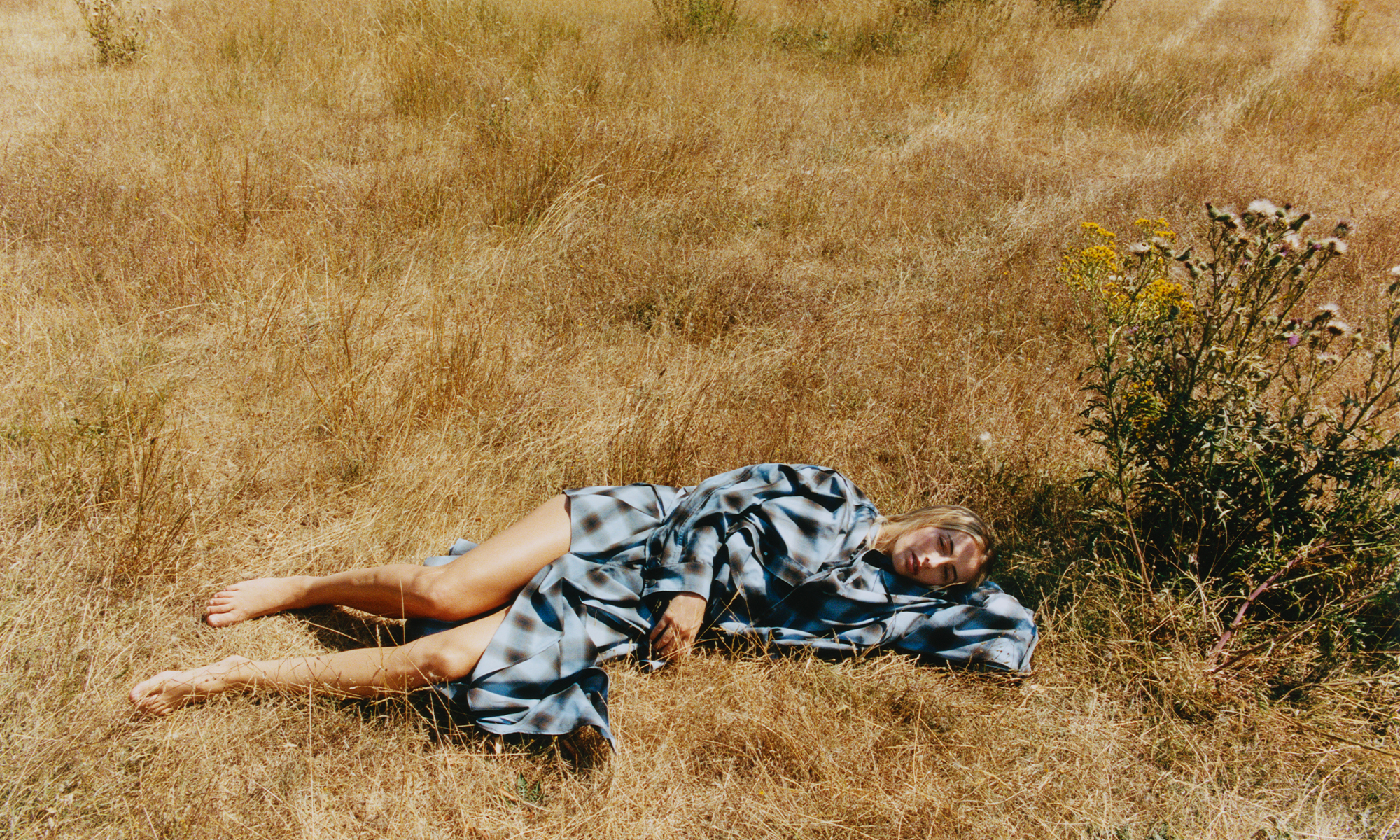 Footballer Chloe Kelly wearing Feng Chen Wang
