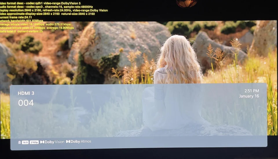 Lord of the Rings: The Rings of Power on Apple TV 4K with Dolby Vision