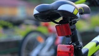 Image of bike with two safety lights