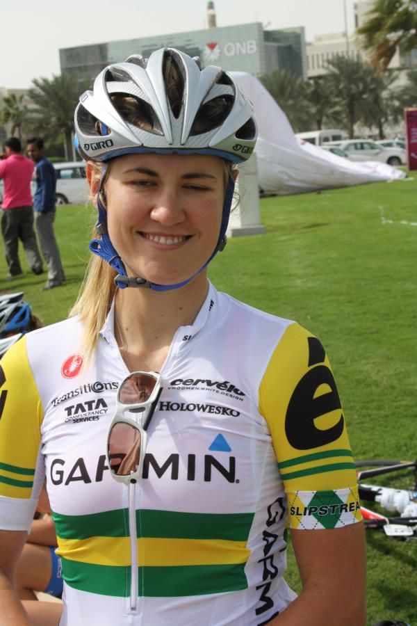 Alexis Rhodes (Garmin-Cervelo) was second on the stage.