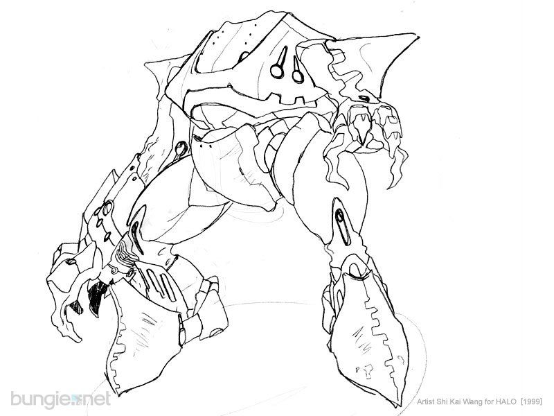 Hunter concept art