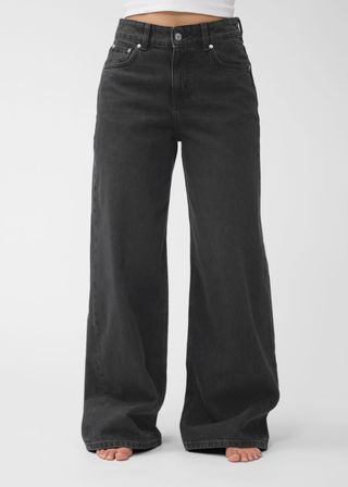 Buy Solid Black Slim Classic Stretch Jeans from the Next UK online