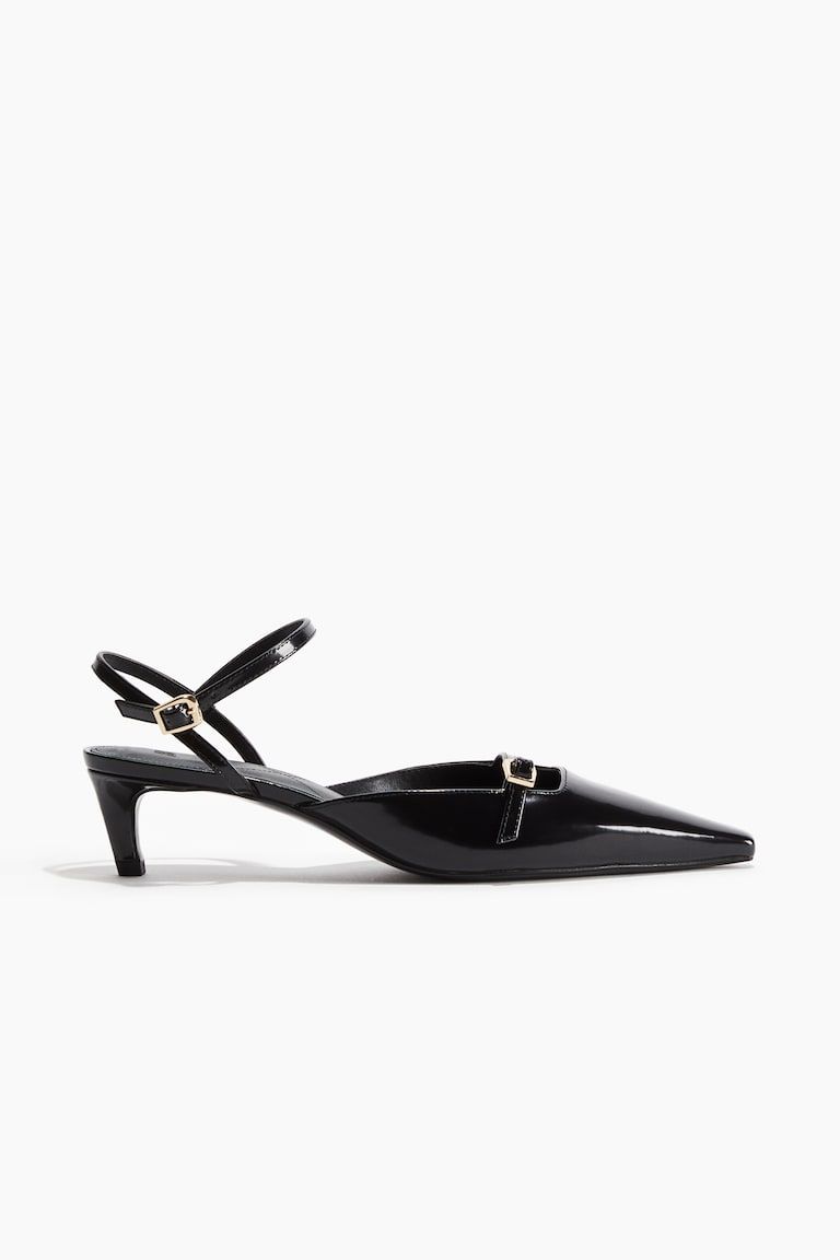 Pointed Heeled Sandals