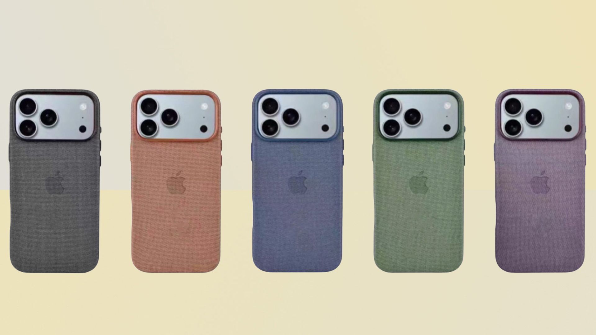 iPhone 17 Pro TechWoven cases leak as Apple's new alternative to