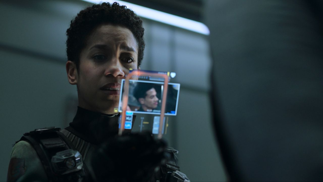 Dominique Tipper as Naomi Nagata in Season 5 of "The Expanse" on Amazon Prime Video.