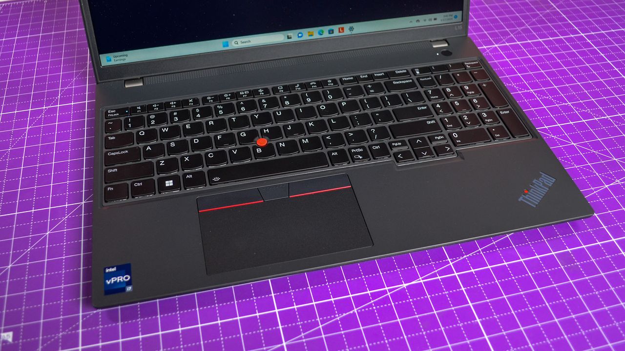 A Lenovo ThinkPad L15 Gen 4 on a table