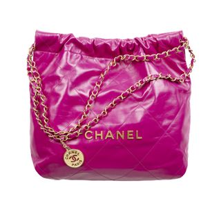 Chanel 22 Small Handbag Pink