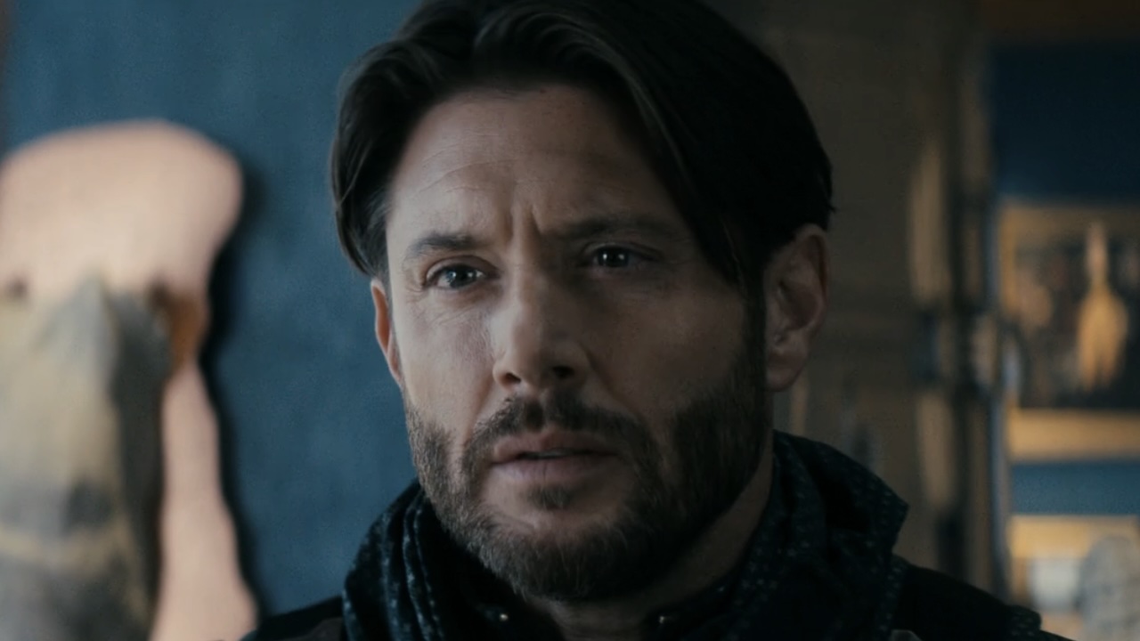 Close-up of Soldier Boy calling Homelander weird in The Boys Season 5