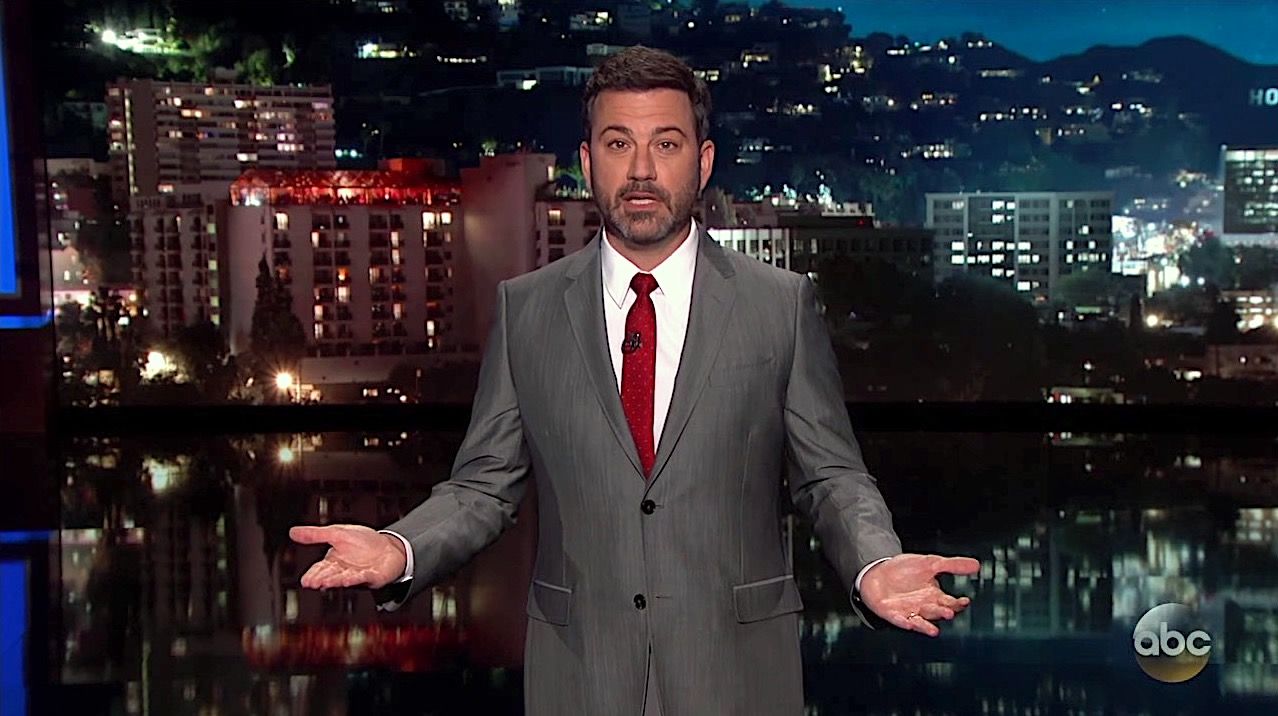 Jimmy Kimmel unveils a fake new ad on Donald Trump&amp;#039;s taxes