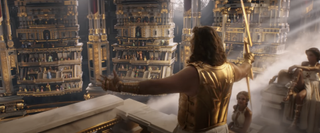 Zeus flexes in the Thor: Love and Thunder teaser trailer