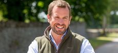 Peter Phillips at Aston Farm, Cherington, near Tetbury. ©Millie Pilkington / Country Life Picture Library