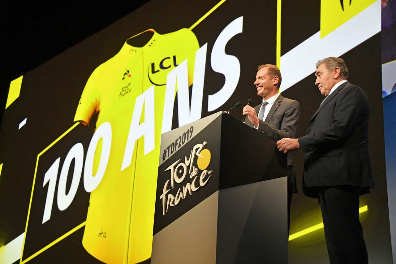 The 2019 Tour de France celebrates the 100 anniversary of the yellow jersey