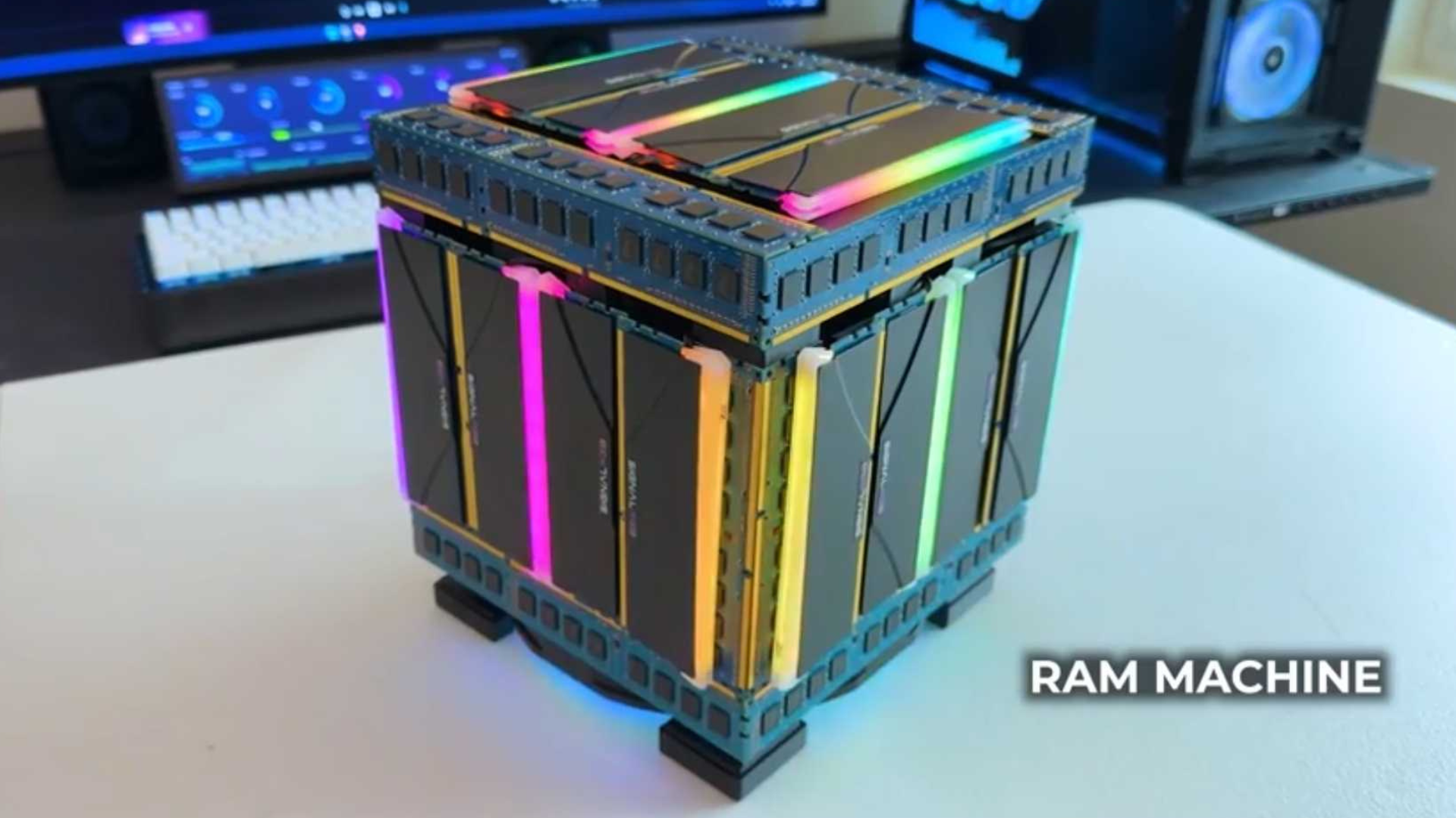 the RAM Machine gaming PC