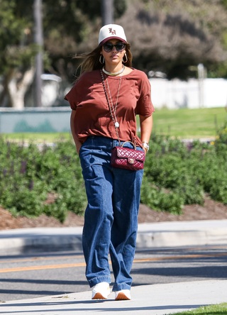 Jessica Alba is seen on September 12, 2024 in Los Angeles, California