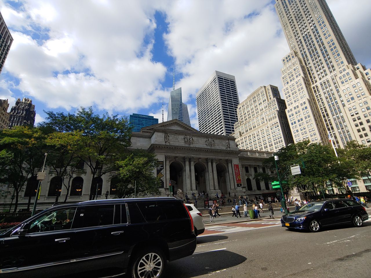 The super-wide angle photo in a Triple Shot