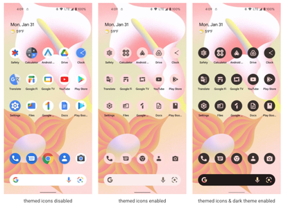 Google Android 13 Themes