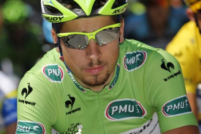 Green jersey Peter Sagan (Cannondale)