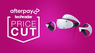 AfterPay Day PVR2 deal on pink background with words 'Price Cut'