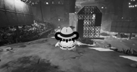 The titular detective from Mouse: P.I. with stubby, Meat Boy-esque proportions.