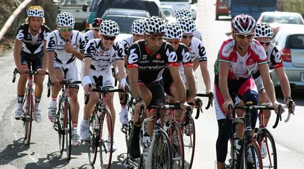 Spain's Xavier Tondo Volpini, right, rode for Andaluc&iacute;a - Cajasur in 2009 and is a new acquistion for Cerv&eacute;lo TestTeam's roster