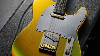 Fender 75th Anniversary American Ultra II Telecaster closeups