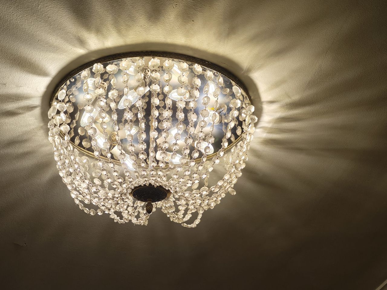 A chandelier