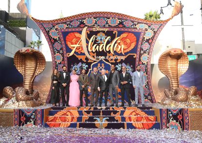 The cast of Aladdin.