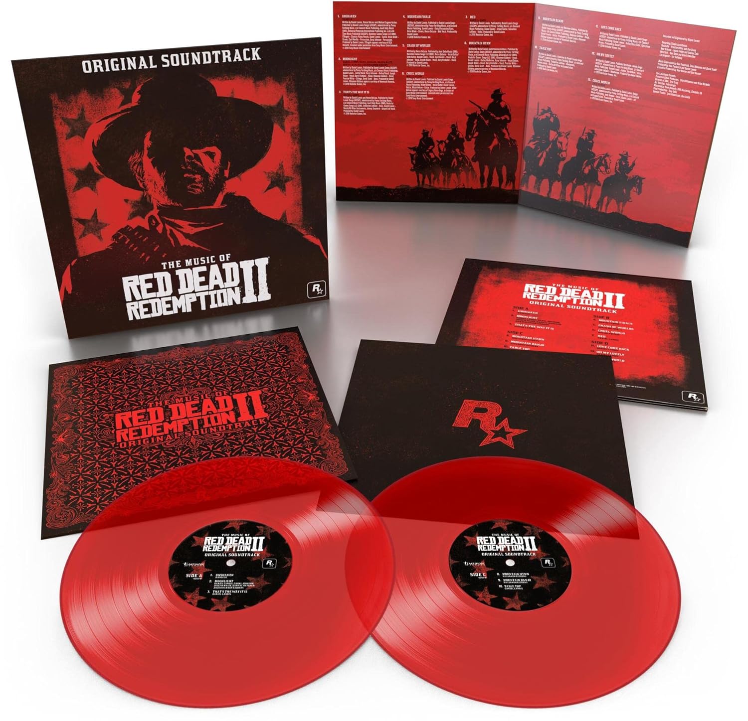 Red Dead Redemption 2 vinyl music set