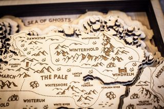These handcrafted wood maps of video game worlds are excellent | PC Gamer