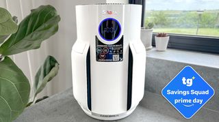 Shark NeverChange with CleanSense IQ UK label.