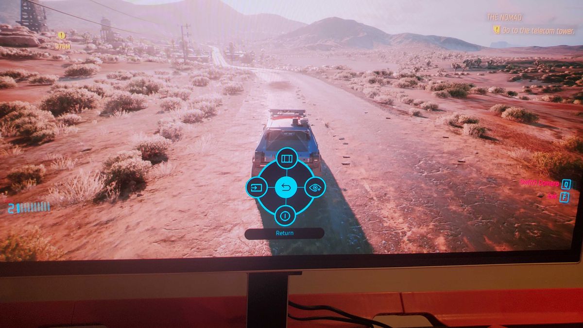 gaming monitor menu