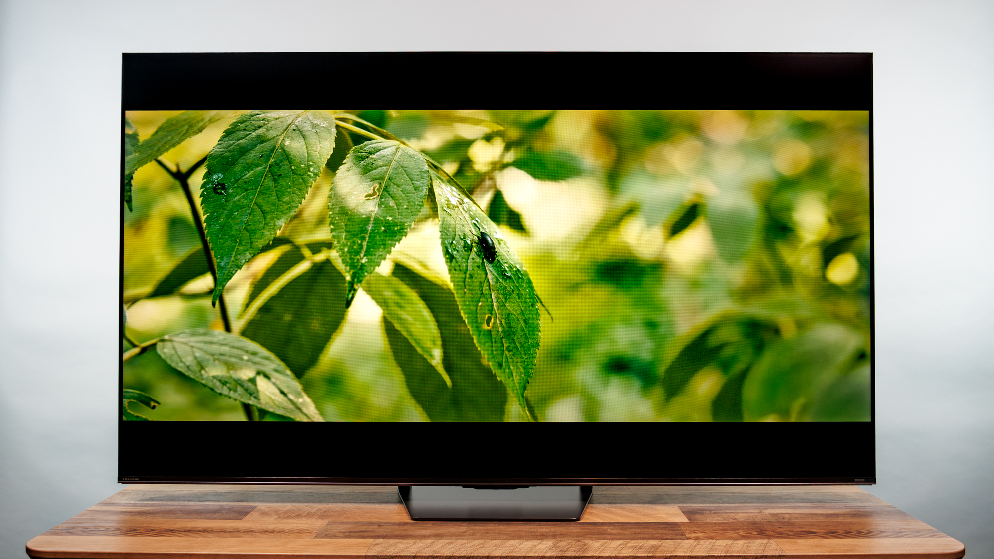 Hisense U7SG ULED Mini-LED Google TV on a desk