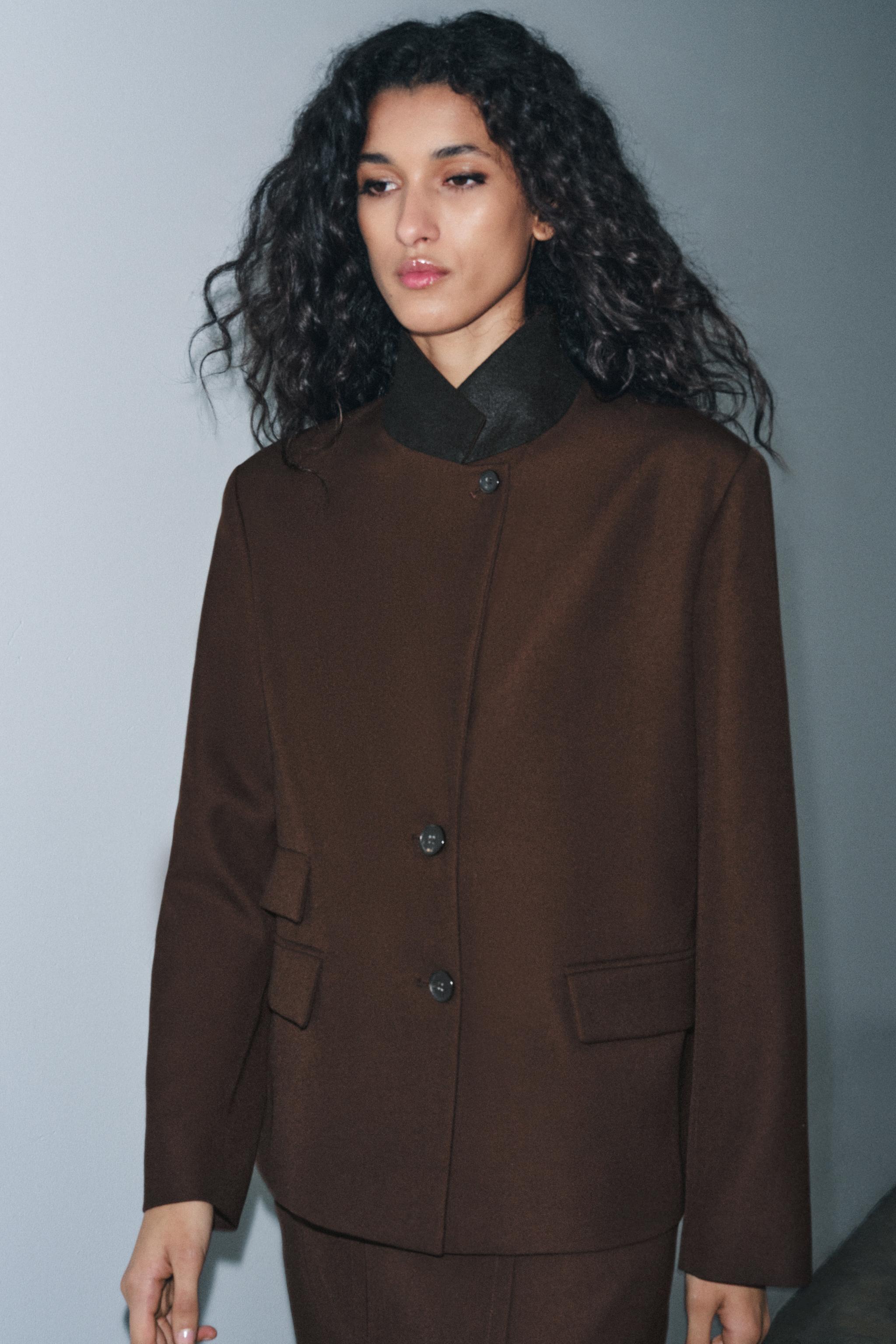 Zw Collection Pockets Blazer