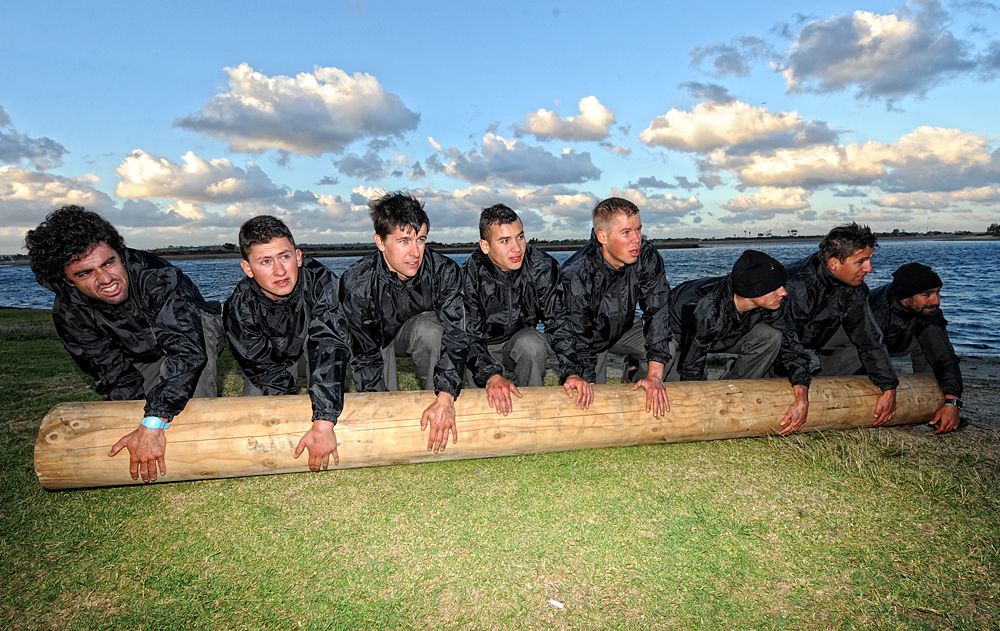 Novo Nordisk riders team-building with former US Navy SEALs