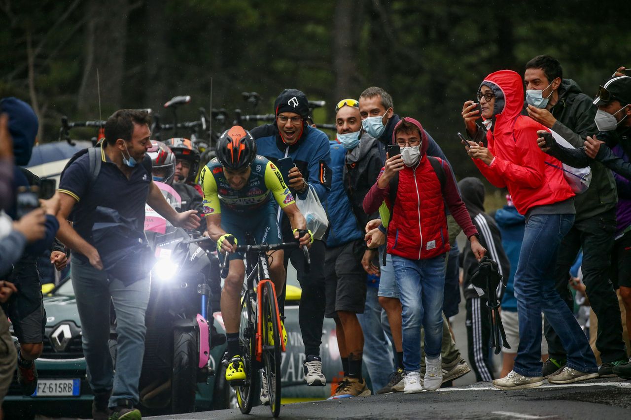 Giovanni Visconti (Vini Zabu' KTM) during stage 3 at the Giro d'Italia