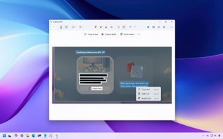 Snipping Tool on Windows 11