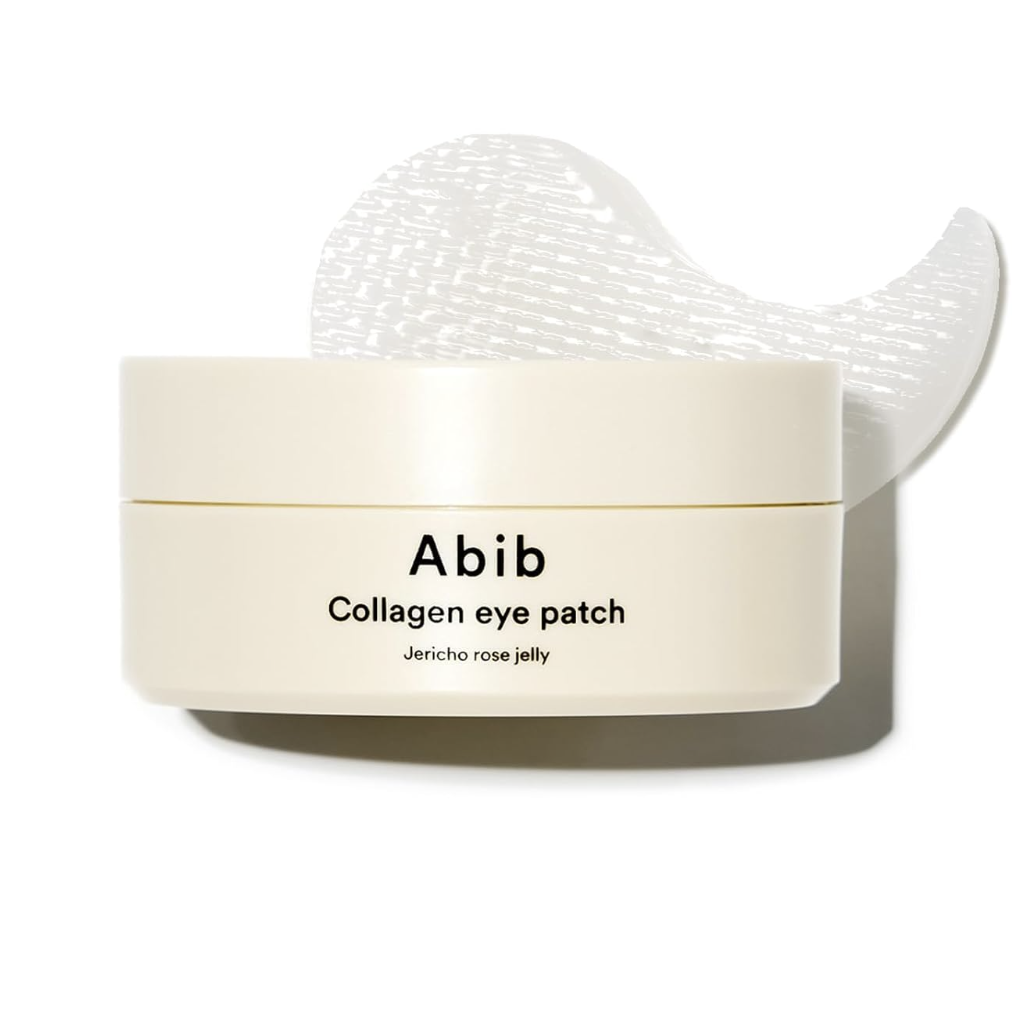 Abib Collagen Peptide Eye Patches for Wrinkles &amp;amp; Fine Line With Jericho Rose Jelly, 60 Count, Korean Skin Care