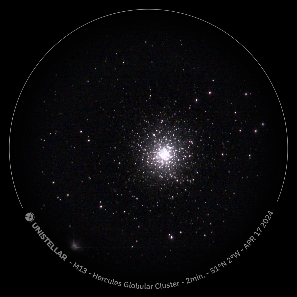 Astrophotograph taken with the Odyssey Pro