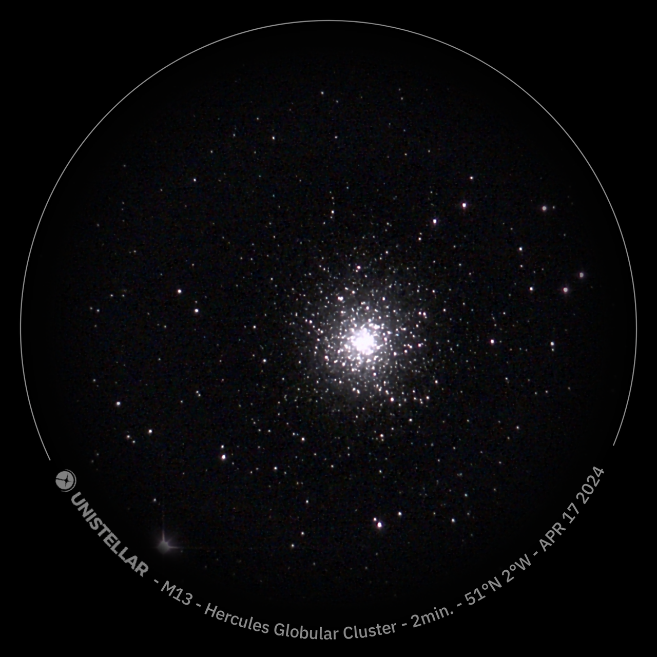 Astrophotograph taken with the Odyssey Pro